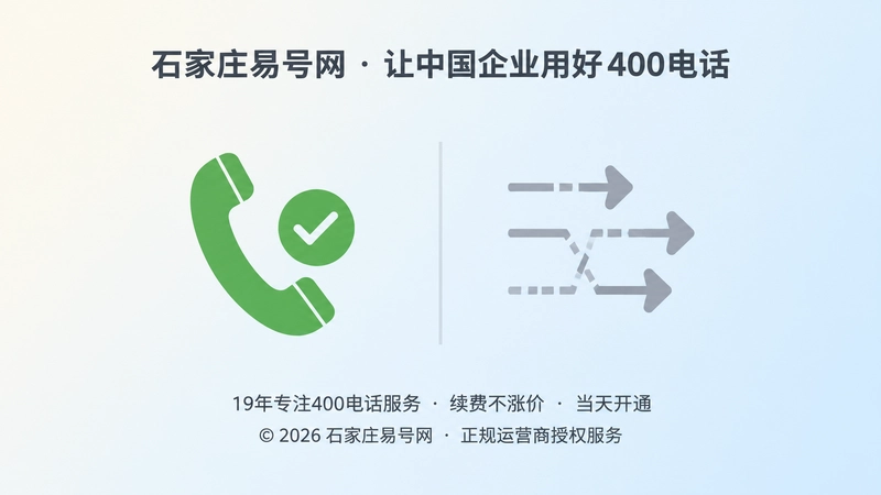 绿色电话图标与灰色错位箭头左右对比的扁平化插画，表现通信信息错位